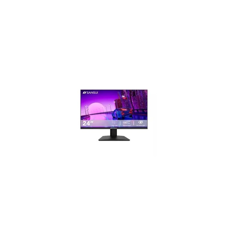 Monitor Sansui 23.8 In Fhd Ips Gaming 180hz 1ms Cable Hdmi 