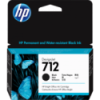 Cartucho HP 712 Negro Original, 38ml 