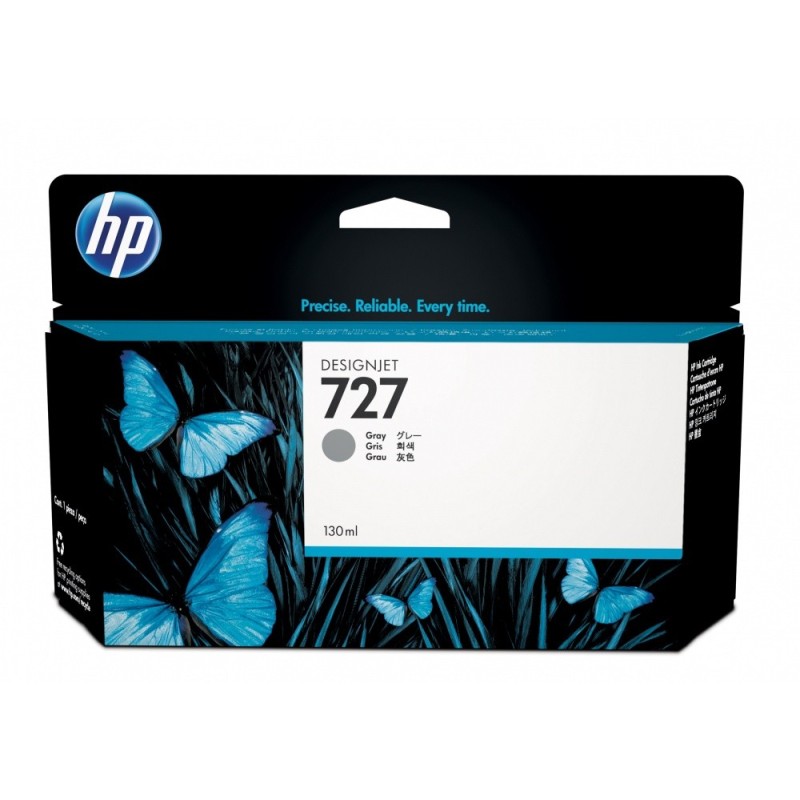 Cartucho HP 727 Gris 130ml 