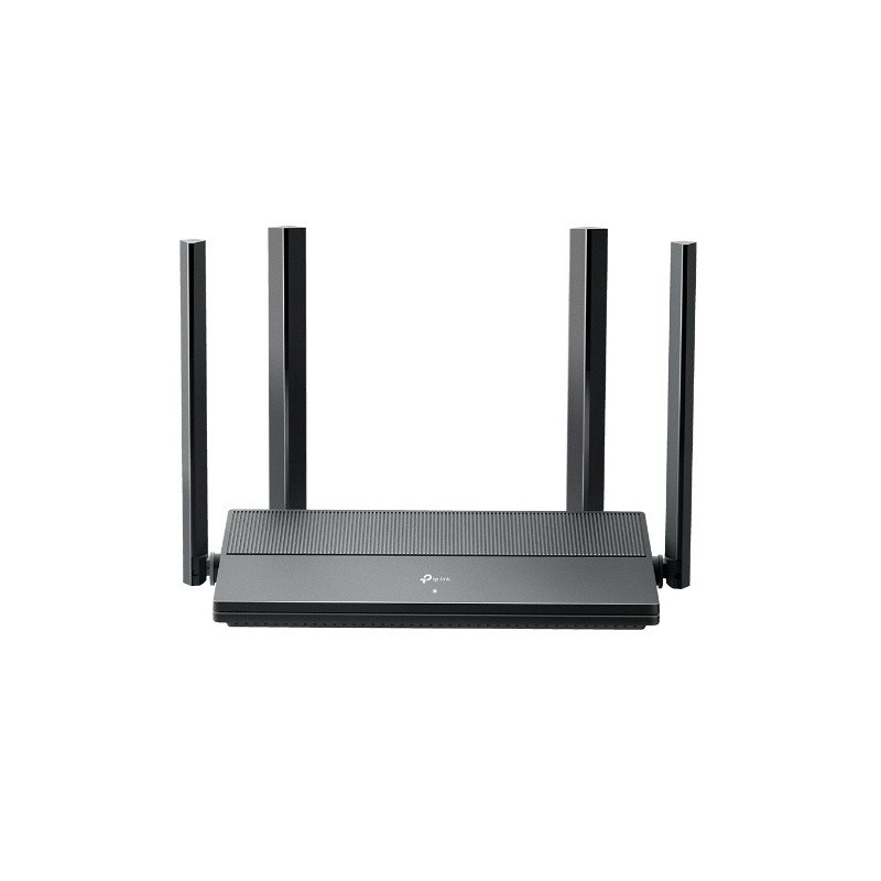 Router Tp-Link Gigabit Ethernet De Banda Dual Ex141, Wifi 6 Inalambrico, 1201mbit/S, 4x Rj-45, 2.4/5ghz, 4 Antenas Externas 