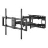 Manhattan Soporte De Pared Articulado 462358 Para Pantalla 60" - 120", Hasta 120kg, Negro 