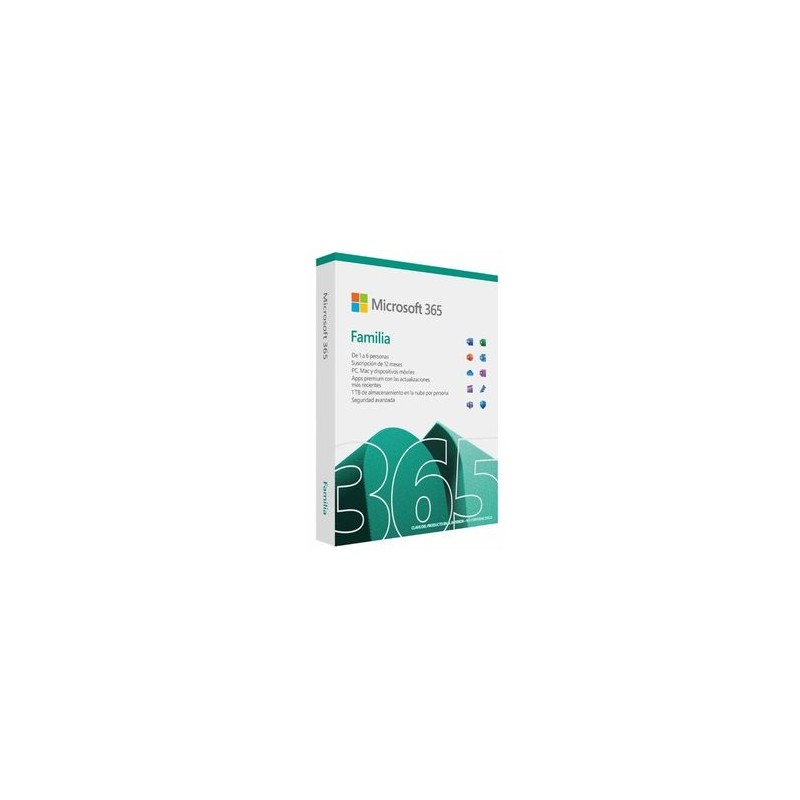 Microsoft 365 Family Licencia De Suscripcion 6 Personas 