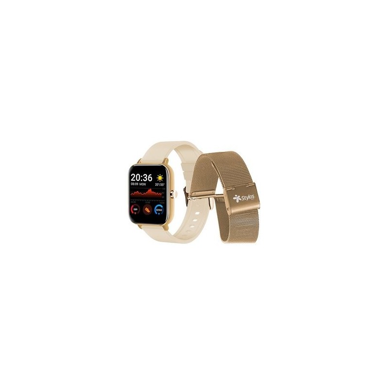 Smartwatch Stylos Sw2 Touch/ Bt 4.0 /Podometro/Correa Metalica/Dor 