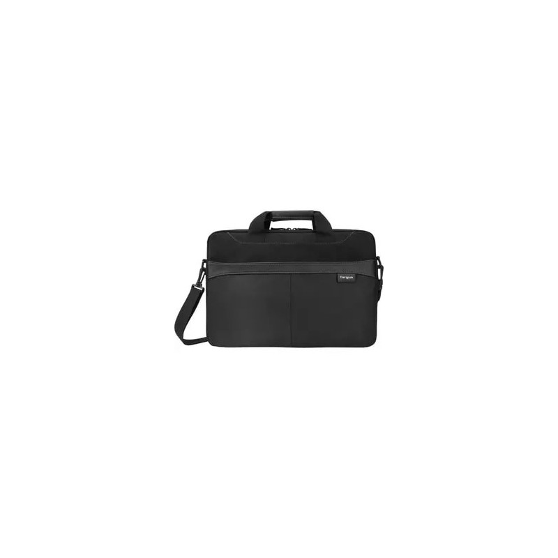 Maletin Portafolio 15.6in Negro Business Casual C/Asa De Transport 