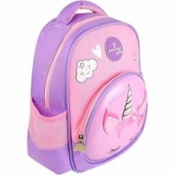 Mochila Preescolar Rosa Dreame R Figura Unicornio 