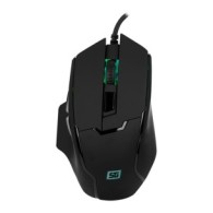 Mouse Gamer Vorago optico Mo-504, Alambrico, Usb, 6400dpi, Negro 