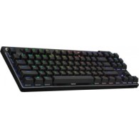 Logitech Teclado Gamer PRO X TKL, Mecanico, Switch GX Brown, Inalambrico, Negro (Ingles) 