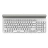 Teclado Acteck Inspire Comp Ti695, Inalambrico, Bluetooth/Usb, Blanco/Gris (Español) 