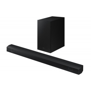 Barra De Sonido Samsung Hw-B550/Zx, Bluetooth, Inalambrico, 2.1 Canales, 410w Rms, Negro