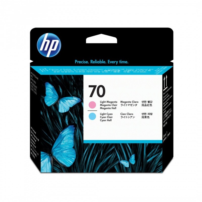 Cabezal HP 70 Magenta Claro/Cian Claro 