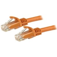 Cable Patch Startech.Com Cat6 Utp Sin Enganches Rj-45 Macho - Rj-45 Macho, 3 Metros, Naranja 