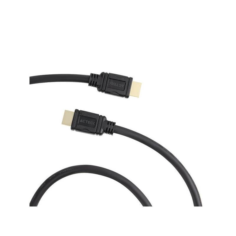 Cable Hdmi De Alta Velocidad Acteck Linx Plus 230 Hdmi Macho - Hdmi Macho, 4k, 3 Metros, Negro 