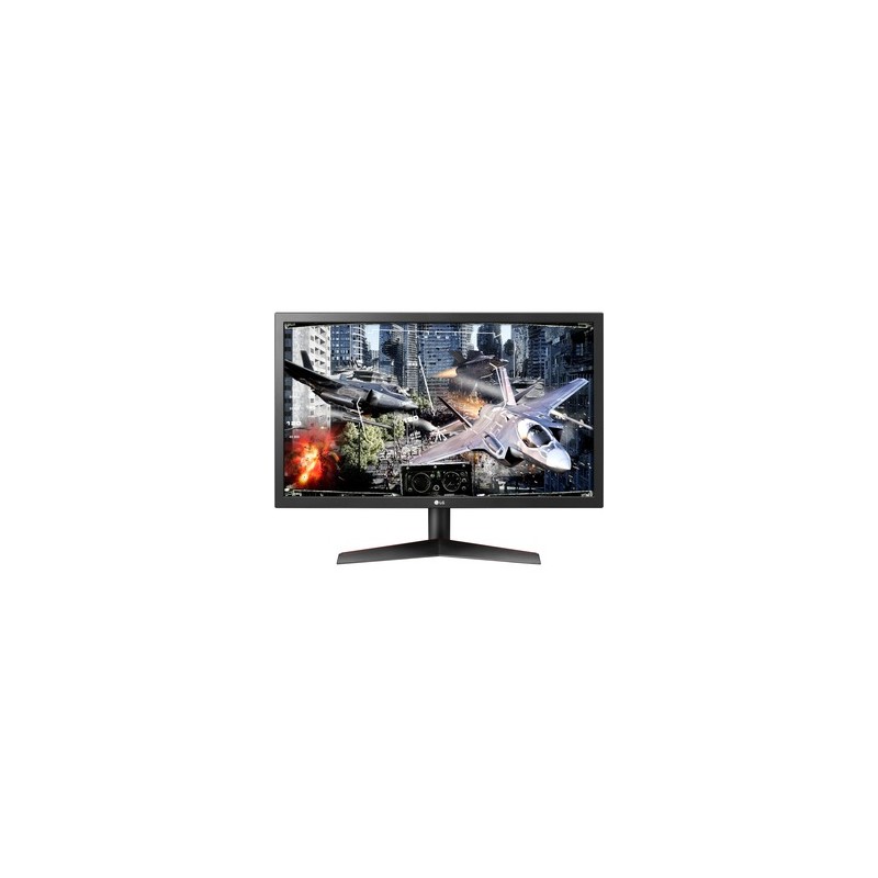 Monitor Gamer Ultragear 24Gl600F-B Led 23.6", Full Hd, Widescreen, Freesync, 144Hz, Hdmi, Negro/Rojo LG LG