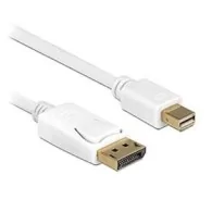 Cable Brobotix Displayport 1.2 Macho - Mini Displayport Macho, 1.8 Metros, Blanco 