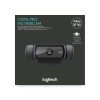 Webcam HD Pro C920s con Micrófono Logitech, Full HD, 1920 x 1080 Pixeles, USB 2.0, Negro