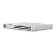 Switch Networks UBIQUITI Pro Aggregation, 28 Puertos Sfp + 4 Puertos Sfp (25G), 760 Gbit/S - Administrable UBIQUITI