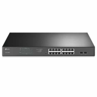 Switch Gigabit Ethernet Jetstream, 16 Puertos Poe+ 10/100/1000Mbps, 36Gbit/S, 8000 Entradas - Administrable TP-LINK TP-LINK