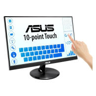 Monitor Vt229H W-Led Touch 21.5'', Full Hd, Widescreen, Hdmi, Bocinas Integradas (2 X 1.5W), Negro Asus ASUS