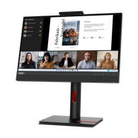 Monitor Lenovo Thinkcentre Tiny In One 22 Gen 5 Led 21.5", Full Hd, Hdmi, Bocinas Integradas (2 X 3W), Negro LENOVO LENOVO