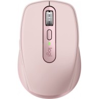 Mouse Logitech optico MX Anywhere 3S, Recargable, Inalambrico, Usb, 8000PDI, Rosa 