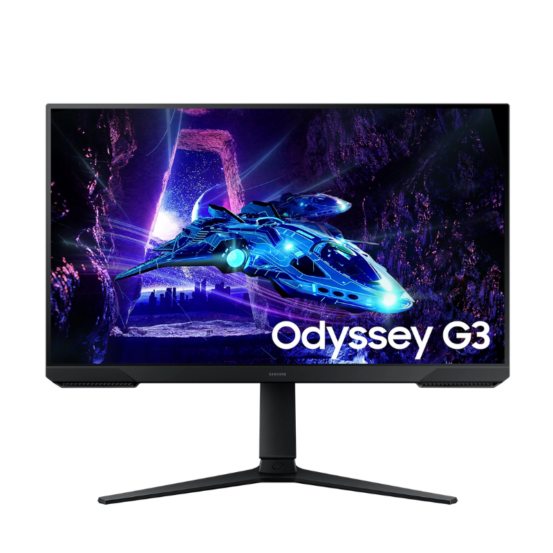 Monitor Gaming LCD Samsung Odyssey G3 S27DG300EL 27" Class Full HD Pantalla curva - 16:9 - Negro 