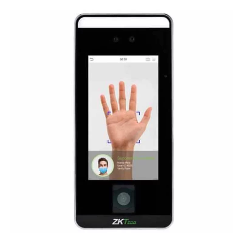 Control De Acceso ZKTeco SpeedFace-V5L-QR Facial, 6000 Rostros, 3000 Palmas ZKTECO Control De Acceso ZKTeco SpeedFace-V5L-QR Facial, 6000 Rostros, 3000 Palmas ZKTECO