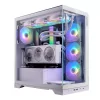 Gabinete Gamer XPG Invader con Ventana, Mid Tower, ATX/micro ATX/Mini-ITX, Usb 3.2, sin Fuente, 5 Ventiladores Inst, Blanco XPG