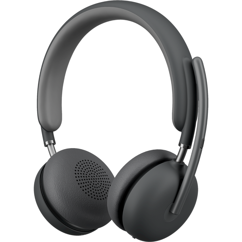 Audifonos Logitech con Microfono Zone Wireless 2, Bluetooth, Inalambrico, USB, Grafito 