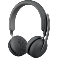 Audifonos Logitech con Microfono Zone Wireless 2, Bluetooth, Inalambrico, USB, Grafito 