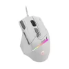 Mouse Gamer Getttech GPM-RGBWR-G1-WH, Alambrico, Usb, 7200DPI, Blanco GETTTECH