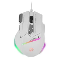 Mouse Gamer Getttech GPM-RGBWR-G1-WH