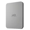 Disco duro externo LaCie Mobile Drive 2.5" 4TB USB-C Plata para Mac y PC LACIE