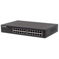 Switch Intellinet Gigabit Ethernet 561273, 24 Puertos 10/100/1000 Mbps , 16384 Entradas - No Administrable 