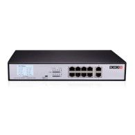 Switch Provision-ISR PoES-08120GC+2GI - 8 Puertos - Gigabit - 2x Ethernet PROVISION-ISR