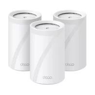 Router TP-Link Sistema de Red Wi-Fi en Malla DECO BE65, 9214 Mbit/s, 4x RJ-45, 2.4GHz/5GHz/6GHz, 4 Antenas Internas, 3 Piezas 