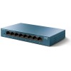 SWITCH DESKTOP DE 8 PUERTOS GIGABIT AUTO-MDI/MDIX, LITEWAVE