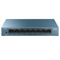 SWITCH DESKTOP DE 8 PUERTOS GIGABIT AUTO-MDI/MDIX, LITEWAVE