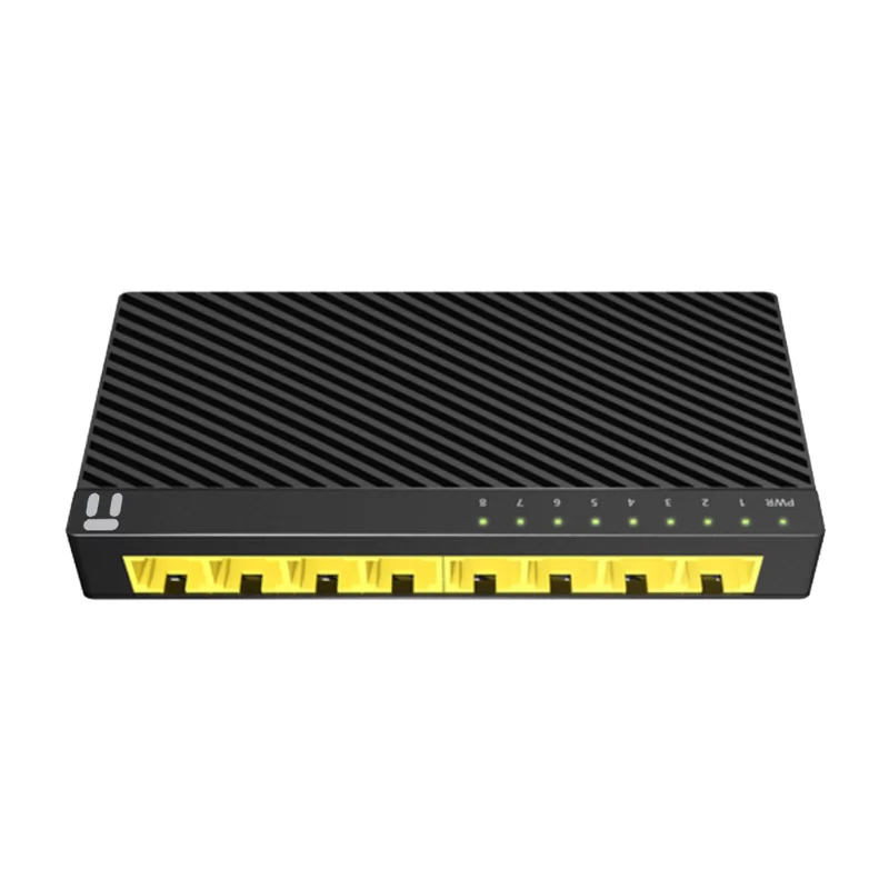 Switch Netis Gigabit Ethernet ST3108GC, 8 Puertos10/100/1000Mbps, 16Gbit/s, 4.000 Entradas - No Administrable 