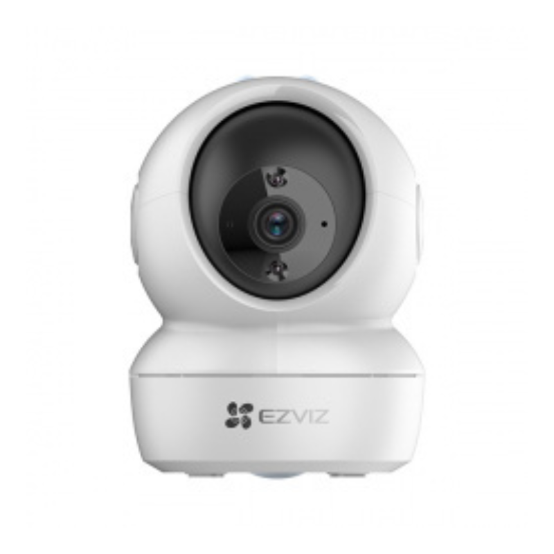 Mini Camara IP Pt Ezviz Cs-H6c, 2 Megapixel/Wi-Fi/Seguimiento Inteligente/Audio De Dos Vias/Notificacion Push/Ranura Memoria 