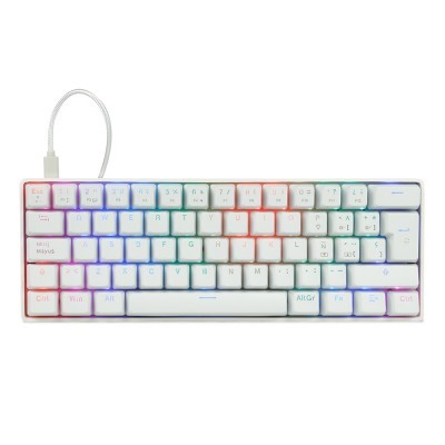 Teclado Gamer KBG560-WH Blanco